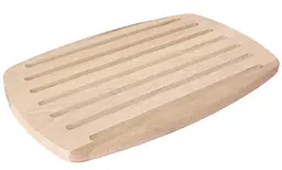 Дошка кухонна прямокутна для нарізання хліба 25 х 40 см, Wood&Steel Бежевий 83848