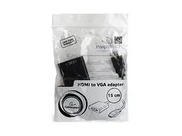 Перехідник Cablexpert A-HDMI-VGA-04 - мініатюра 2