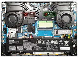 Вентилятор Lenovo кулер (GPU Fan 12V) для моделей ноутбука Legion 5, 16IRX9 (83DG) (DFSCL12E16486C) - мініатюра 4