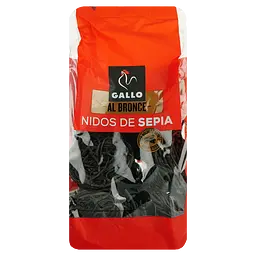 Макаронні вироби Gallo Seleccion 1946 Tagliata N.Seppia з чорнилом каракатиці 250 г