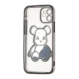 Чохол Shining Bear Case Protected Camera iPhone 12 Black - мініатюра 3