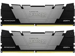 Модуль пам'яті Kingston FURY 32 GB (2x16GB) DDR4 3600 MHz Renegade Black (KF436C16RB12K2/32)