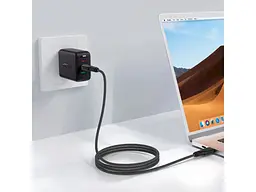 Кабель Acefast C8-03 USB-C to USB-C 60W 1.2м Black (6974316282716) - мініатюра 4