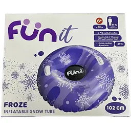 Надувний тюбінг Fun It Froze 102 см фіолетовий - мініатюра 3