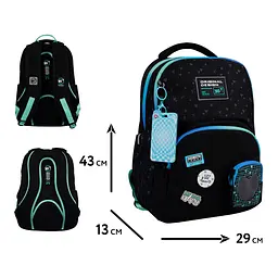 Рюкзак шкільний YES TS-57 Hearty (550031) - мініатюра 14