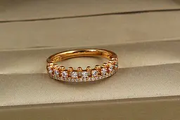 Кільце Xuping Jewelry мерлон р 19 золотисте