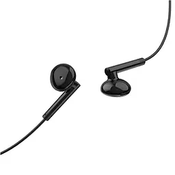 Дротові навушники Hoco M53, 3.5mm, 1.2m, чорні - мініатюра 3