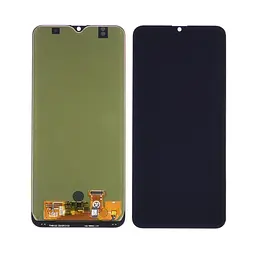 Дисплей для Samsung A205 Galaxy A20 2019 з чорним тачскрином, з регульованою підсвіткою