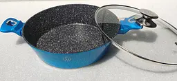 Сотейник Meisterklasse MK-1047 blue marble 28см 3,6л - мініатюра 10