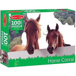 Картонний пазл Melissa&Doug Коні, 100 елементів (MD8944)