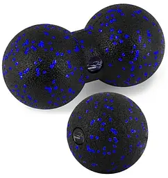Набір м'ячів для масажу та йоги PowerPlay PP_4090 EPP (Комплект з 2 штук) Blue (PP_4090_Blue)