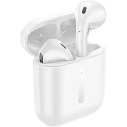 Бездротові навушники Borofone BW38 Joy TWS |BT5.3, 30/300mAh, 4h| white