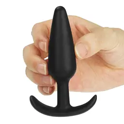 Анальна пробка LoveToy Lure Me Butt Plug Slim 10 см (чорний) - мініатюра 7