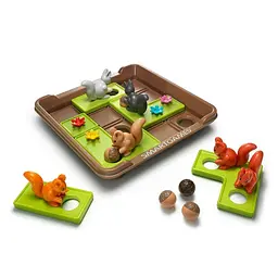 Настільна гра Smart Games Вперед, за горіхами! XXL Squirrels Go Nuts XXL - мініатюра 2