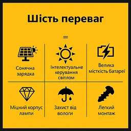 Автономний вуличний світильник на сонячній батареї, LED Лапки 14*12*10,5 см (к-т 4 шт) (6928403289140) - мініатюра 7
