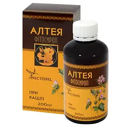 Алтей фітосироп 200 мл