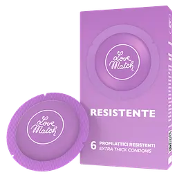 ПР. Презервативи – Resistente (Strong), 54 мм, 6 шт. Love Match 8118000009 102810 - мініатюра 1