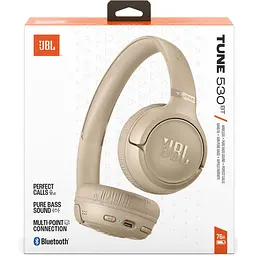 Наушники JBL Tune 530BT Beige (JBLT530BTBEGEU) - миниатюра 3