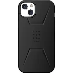 Оригінальний протиударний чохол UAG Civilian Magsafe Black для iPhone 14 Plus/15 Plus (114037114040) - мініатюра 2