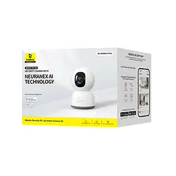 IP-камера відеоспостереження Baseus Security P1 Series Indoor 3 Мп OS біла EU (S0TV002132) - мініатюра 2