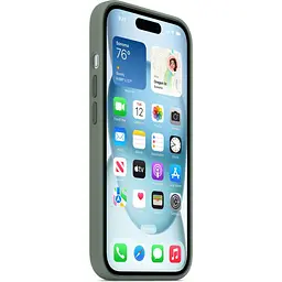 Чохол Silicone Case with MagSafe для Apple iPhone 15 Storm Cypress ААА [95903] - мініатюра 2