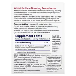 Натуральная добавка Enzymedica Berberine Phytosome, 60 капсул - мініатюра 3