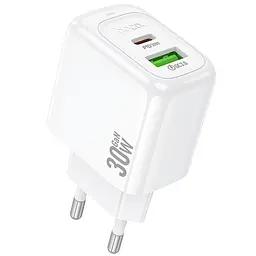 МЗП Hoco CS55A Surplus PD30W+QC3.0 (1USB-A/1C) White