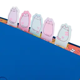 Стікери паперові 50х15 мм, 5х20 шт Pusheen Yes 170252 - мініатюра 2