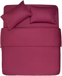 Простирадло Mix&Match 180х240см 100% бавовна сатин бордовий ARDESTO pbe0050597