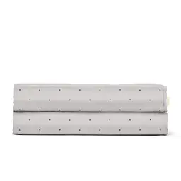 Дитяче простирадло Cosas Mini Dots CS5 110х160 бежеве (DotsGreyBeige_110x160)