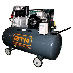 Компресор виского тиску ремінний GTM KCH2090-200L (200 л, 600 л/хв, 4 кВт, 380-400 В)