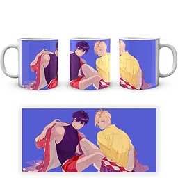 Кухоль GeekLand Banana Fish Бананова Риба Еш Ейджі BF 02.07 330 мл білий - мініатюра 4