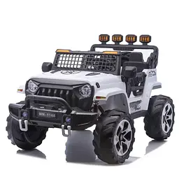 Дитячий електроджип 24V з пультом керування Bluetooth білий (M 6380EBLR-1(24V))