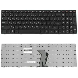 Клавіатура для ноутбука LENOVO (G500, G505, G510, G700, G710) ukr, black