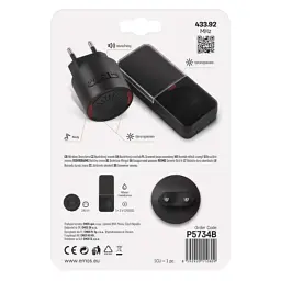 Дверний дзвінок EMOS бездротовий EMOS P5734B (P5734B) - мініатюра 7