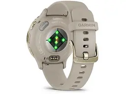 Смарт-годинник Garmin Venu 3s Soft Gold Stainless Steel Bezel with French Gray Case and Silicone Band (010-02785-52) - мініатюра 7