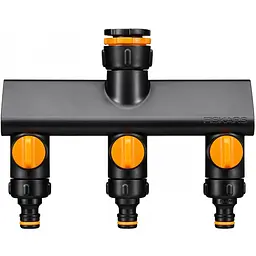Трійник для крана Fiskars Comfort 3 виходи (1070578)