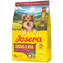 Сухий корм для собак Josera Mini Senior Chicken & Rice 3 кг - мініатюра 3