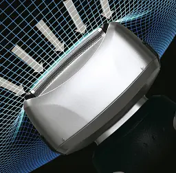 Бритва електрична Panasonic сіткова срібно-чорна (ES-RF41-S520) - мініатюра 7