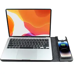 Підставка-чохол для ноутбуку STAND JD-S97 з БЗП 4in1 15W (13-14'') Black - мініатюра 2