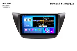 Штатна автомагнітола EasyGo M9-4-64-ML9 QLED Mitsubishi Lancer