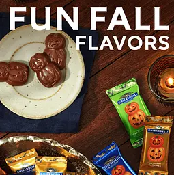 Шоколадні цукерки Ghirardelli Jack O' Lanterns Chocolate Assortment 118г - мініатюра 5