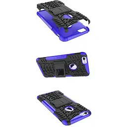 Чохол-накладка Toto Dazzle Kickstand 2 in 1 Case Apple iPhone 6/6s Blue - мініатюра 2