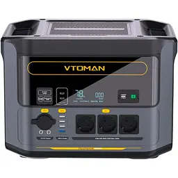 Зарядна станція Vtoman FlashSpeed 1500 PB-58 1500W 1548Wh / 1500 Вт / 1548 Вт/ч / LiFePO4 (FlashSpeed 1500) UA - мініатюра 2