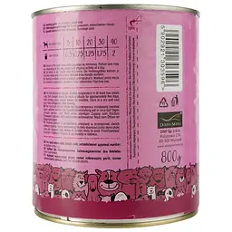 Вологий корм для собак Dolina Noteci Superfood з м'ясом качки та перепілки 800 г - мініатюра 2