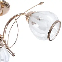 Люстра стельова Brille класична E14 40W G (LK-241C/3) - мініатюра 3