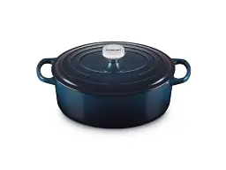 Каструля Le Creuset Signature Cast Iron Oval Casserole 29 cm Nuit (21178291294475)
