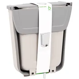 Корзина для сміття складана Bo-Camp Waste Bin Foldable 15L White/Grey (5329979) - мініатюра 4