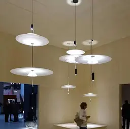 Світильник підвісний KLOODI DECO PE-AURA700 13W 3K WH/BK - мініатюра 3