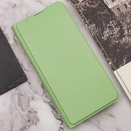 Шкіряний чохол-книжка GETMAN Elegant (PU) для Motorola Moto G14 М'ятний - мініатюра 5